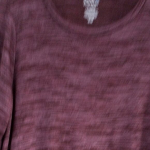 🆓Croft and Barrow Scoop Neck 3/4 Length Sleeved Tee - Picture 6 of 7